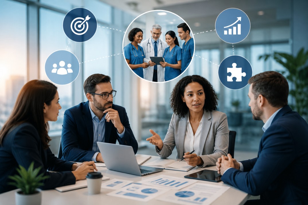 Pinnex team understanding client needs